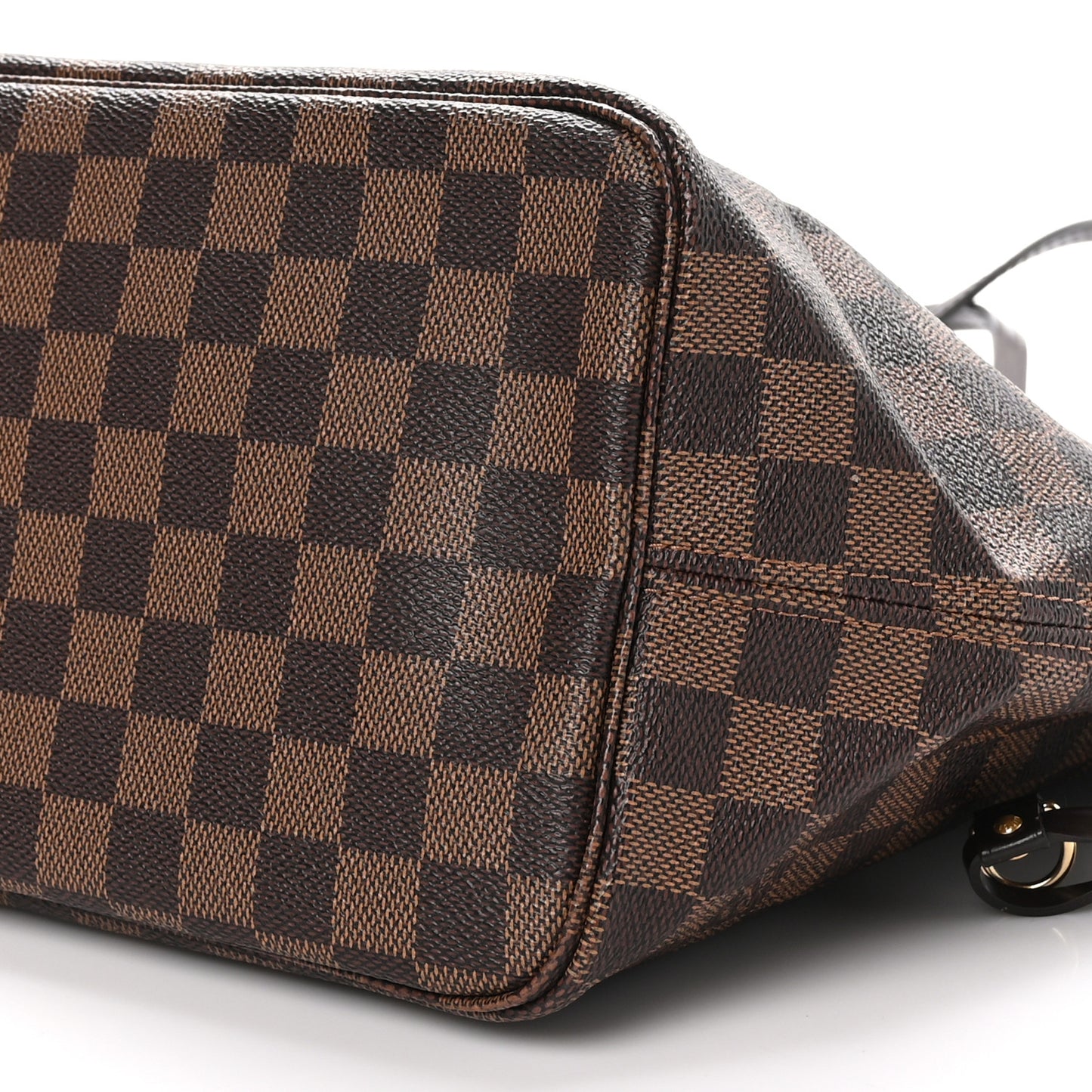 Damier Ebene Neo Neverfull MM Rose Ballerine
