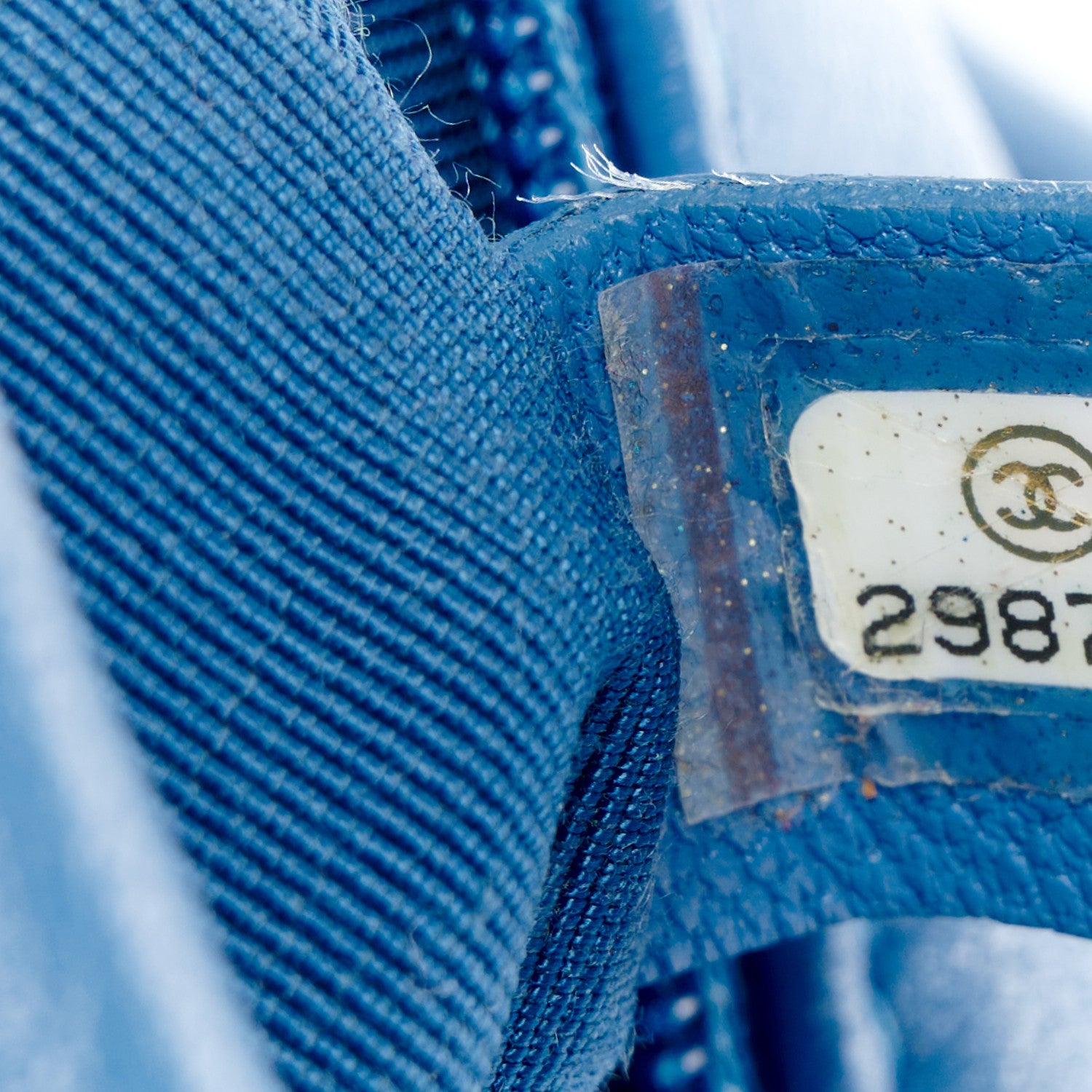 Chanel Lambskin Quilted Medium Chanel 19 Flap Blue 7 of 10