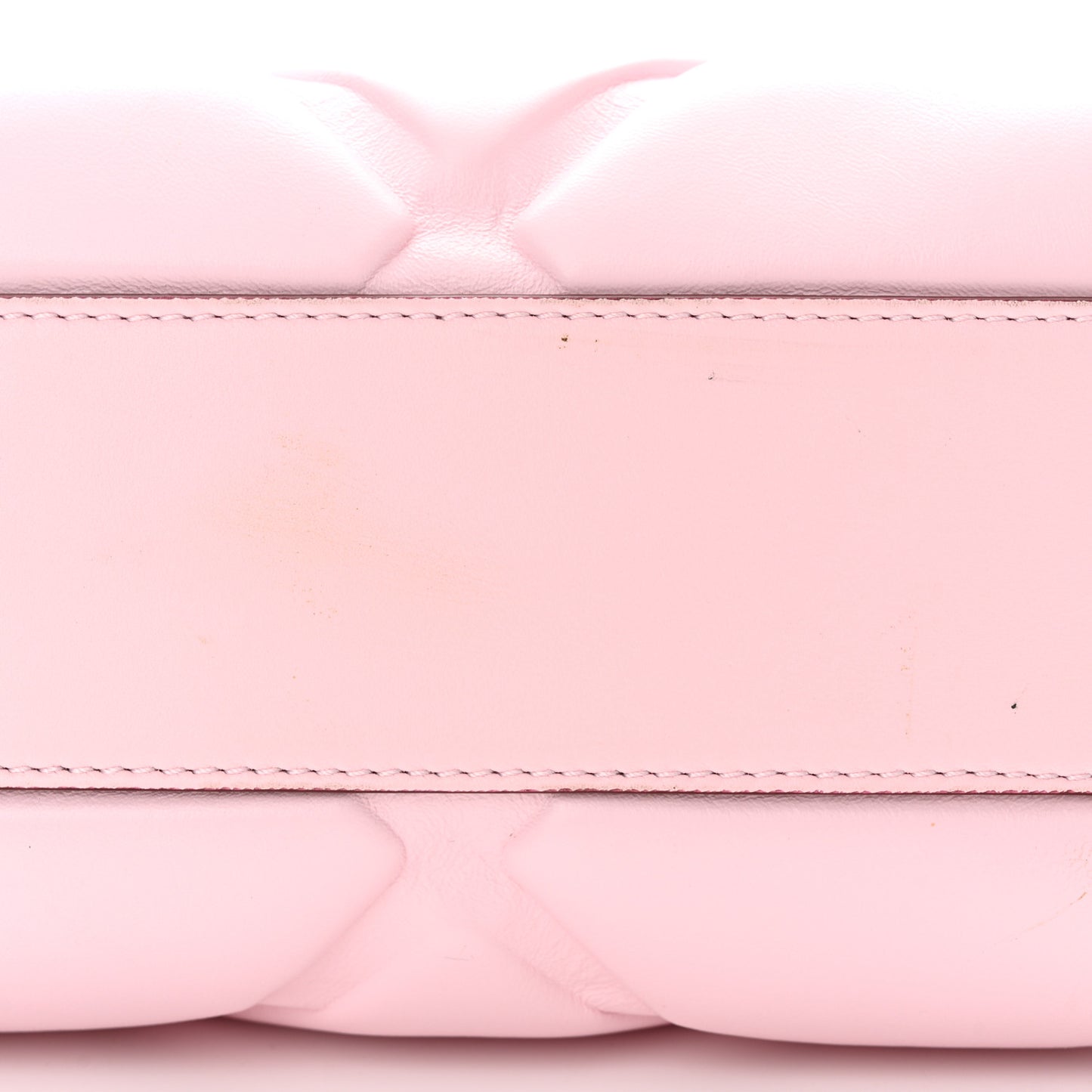 ALEXANDER MCQUEEN Calfskin Quilted The Short Story Shoulder Bag Pink