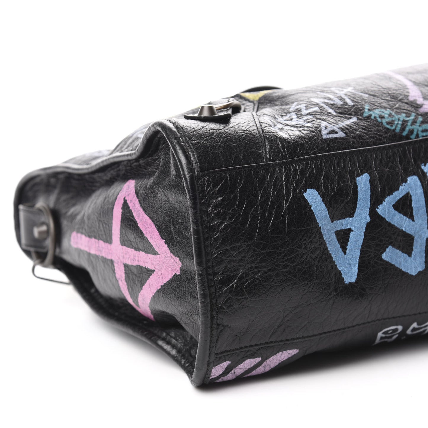 Agneau Graffiti All Over Classic Hardware City Black Multicolor