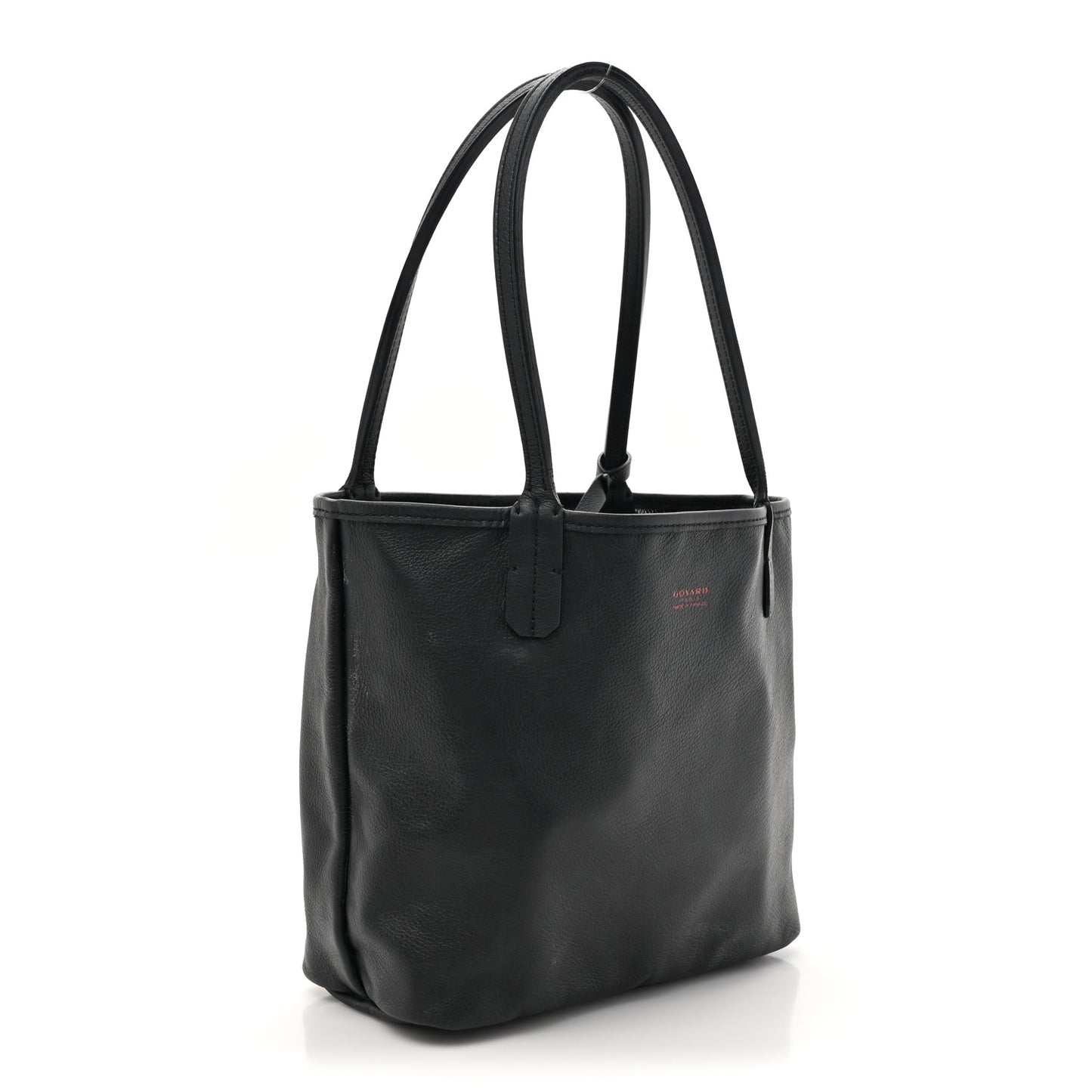 Goyardine Reversible Mini Anjou Black