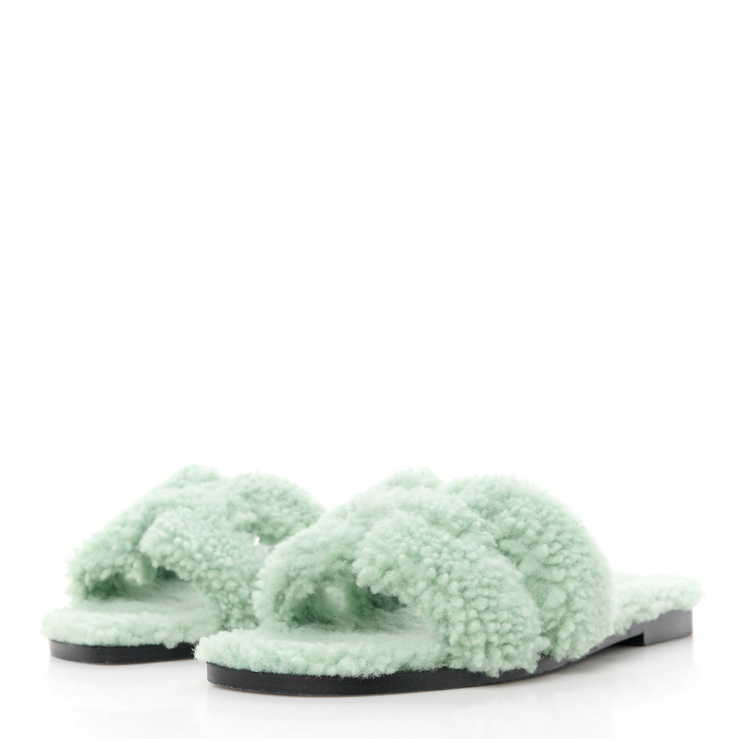 Woolskin Oran Sandals 36.5 Vert D’eau