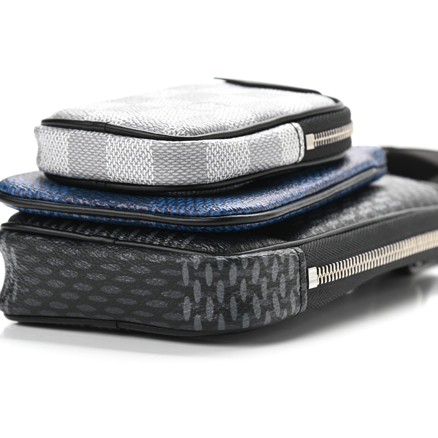 Louis Vuitton Damier Graphite 3D Modular Pouch 9 of 10