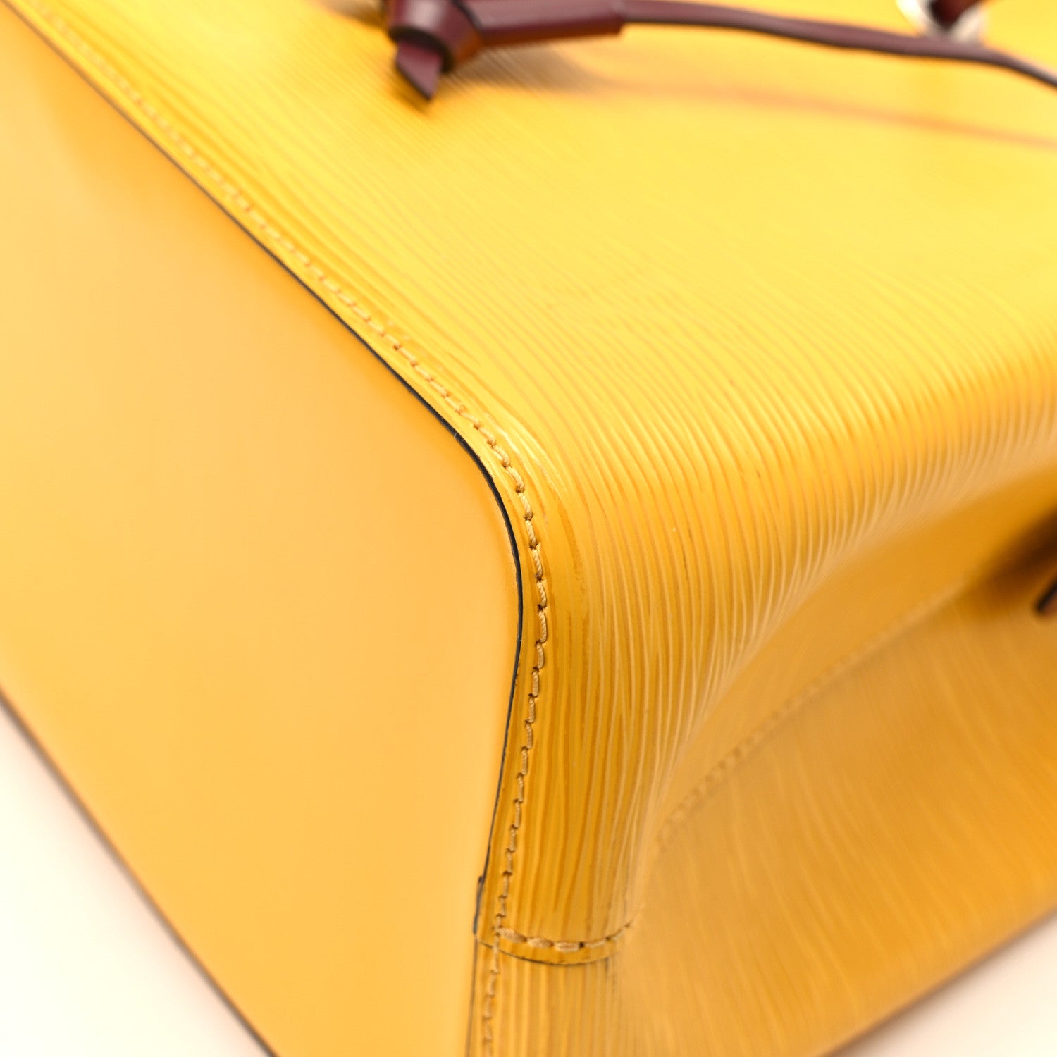 Louis Vuitton Epi Neonoe MM Citron Grenat 12 of 12