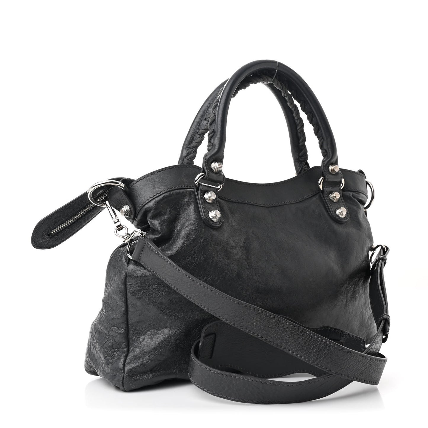 Agneau Giant 12 Silver Hardware Town Gris Fossile