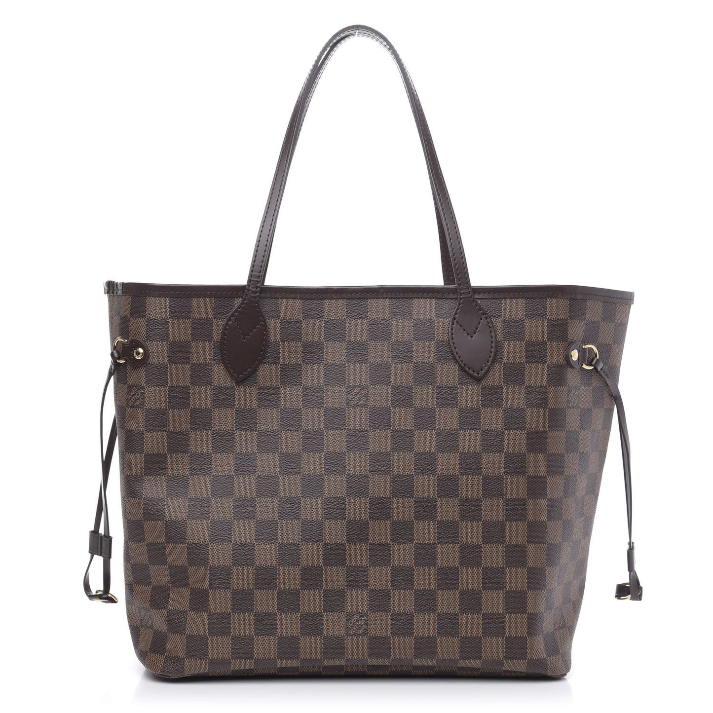 Damier Ebene Neo Neverfull MM Rose Ballerine