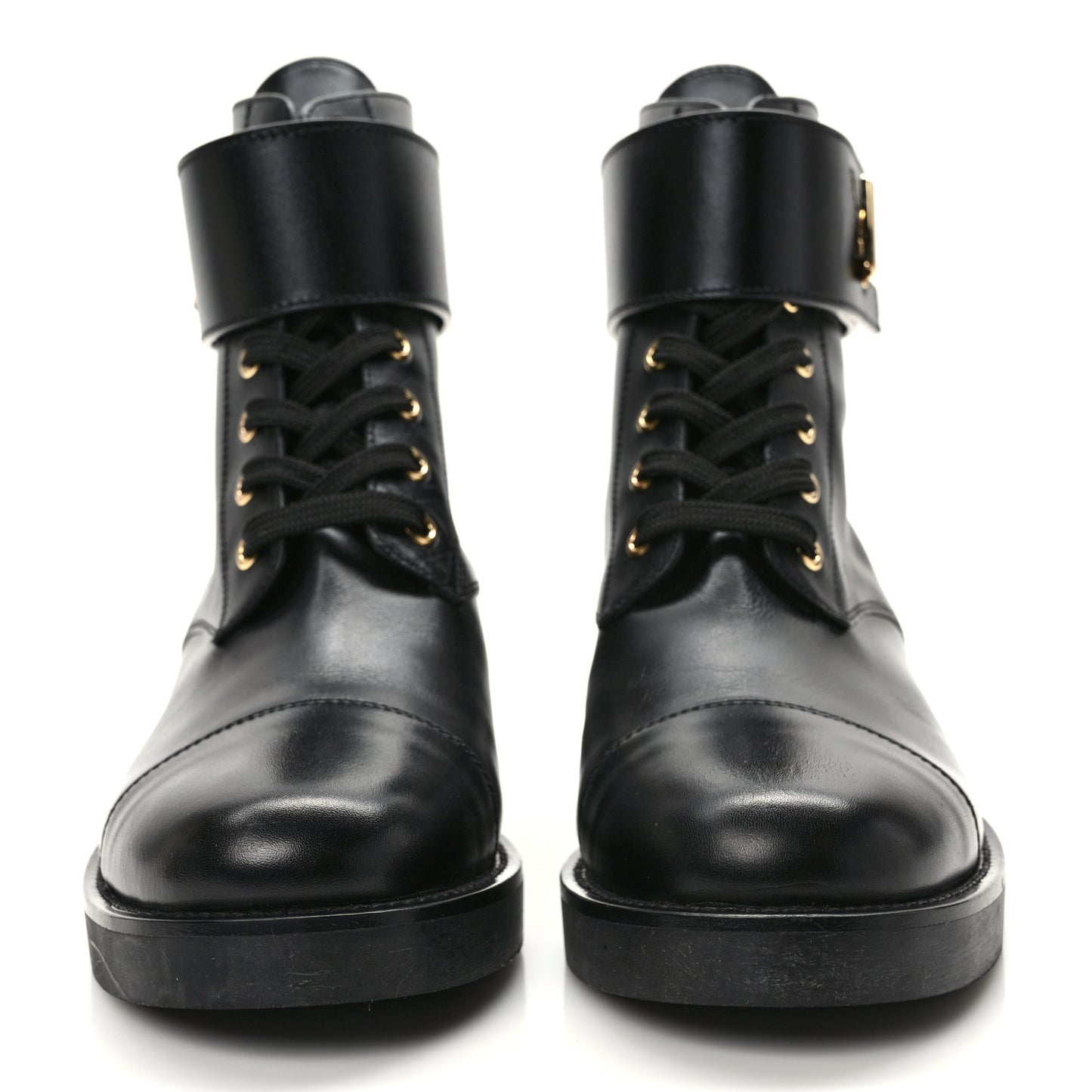 Calfskin Wonderland Ranger Boots 38.5 Black
