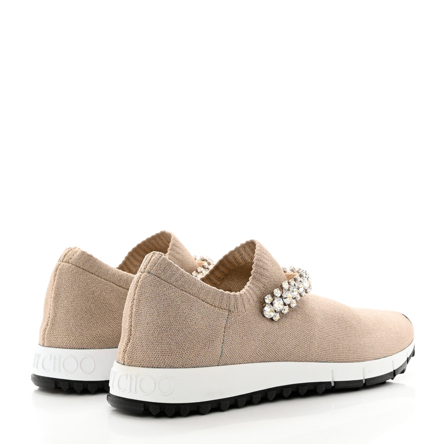 Knit Crystal Verona Sneaker 37 Beige