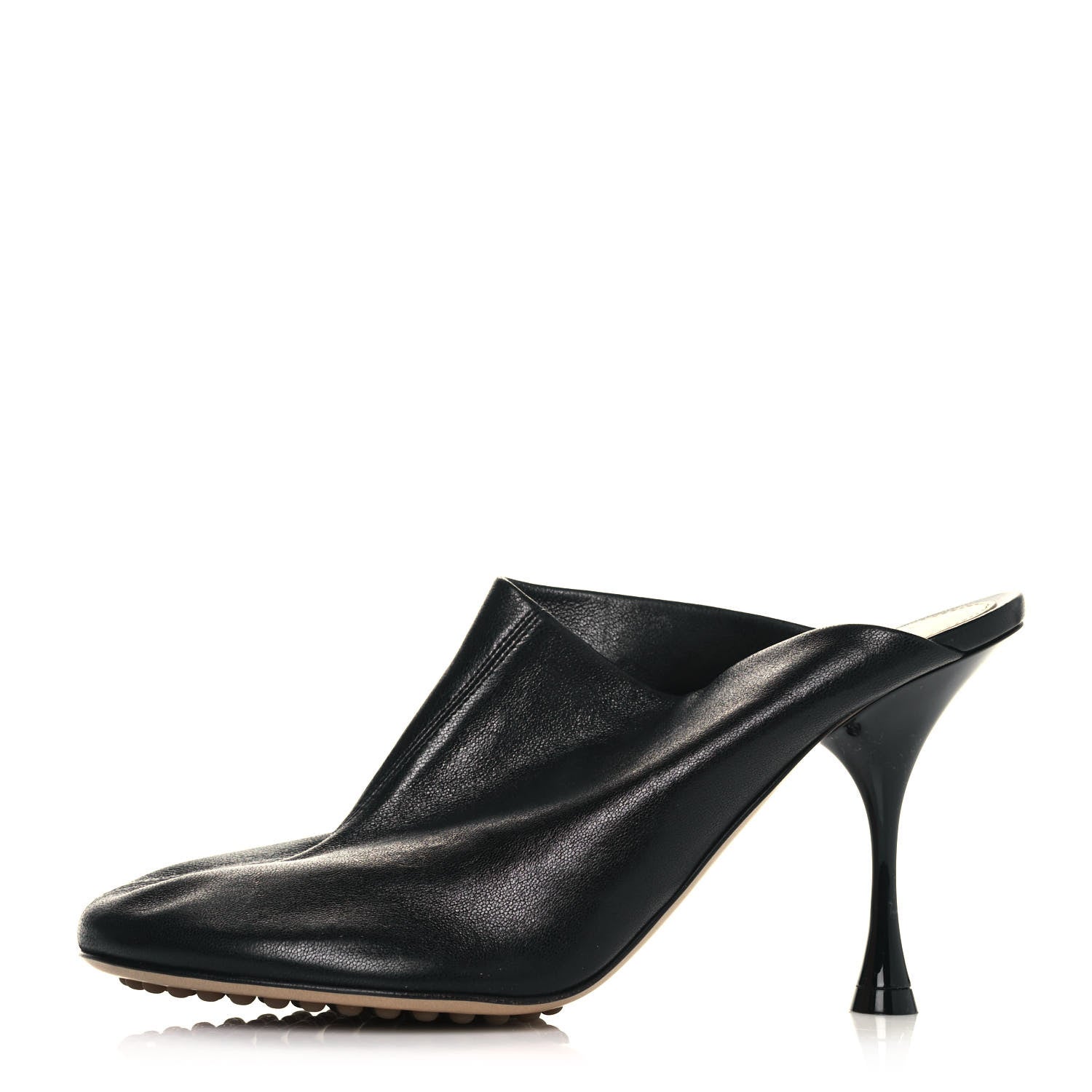 Bottega Veneta Stretch Nappa Dot Pumps 38 Black 1 of 8