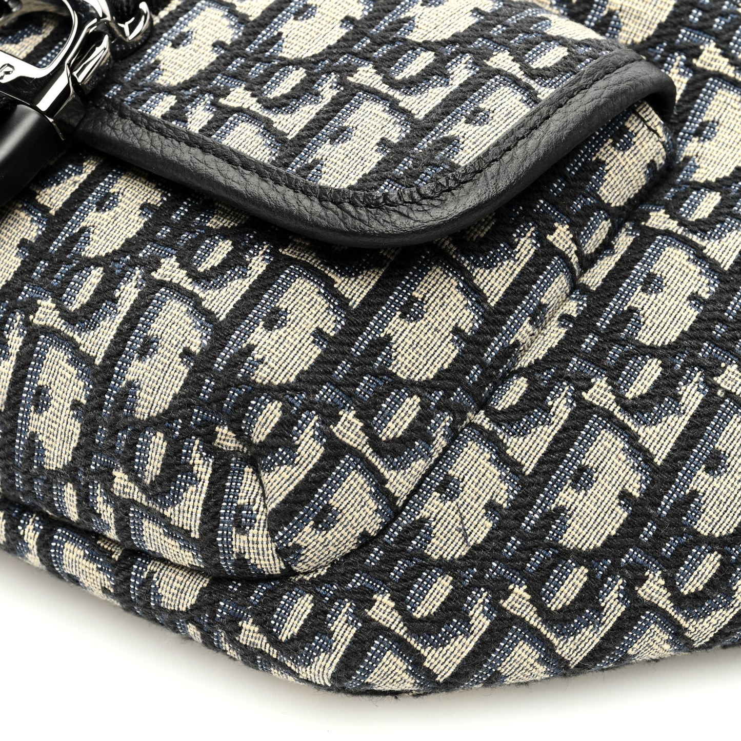 Oblique Dior 8 Belt Bag Beige Black