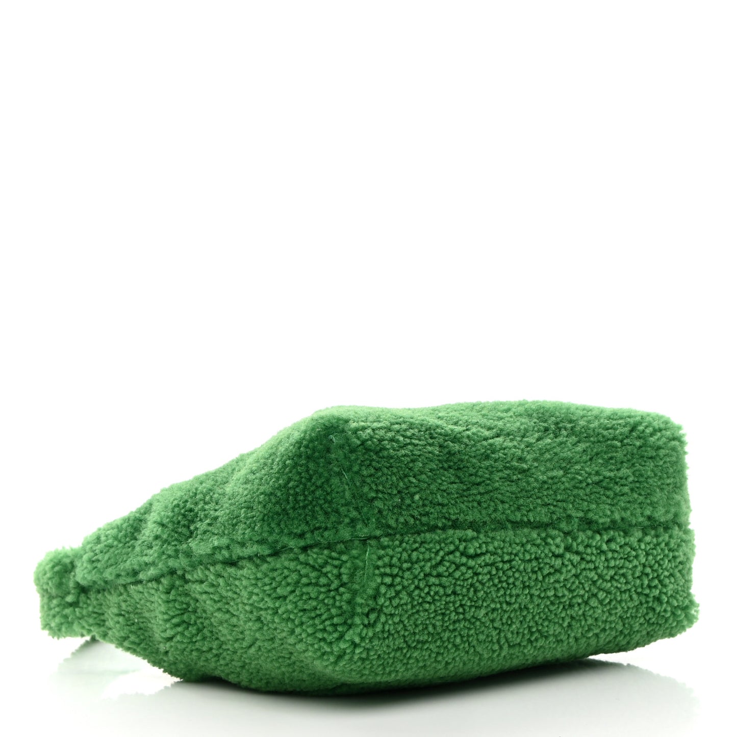 Shearling Shoulder Bag Emerald