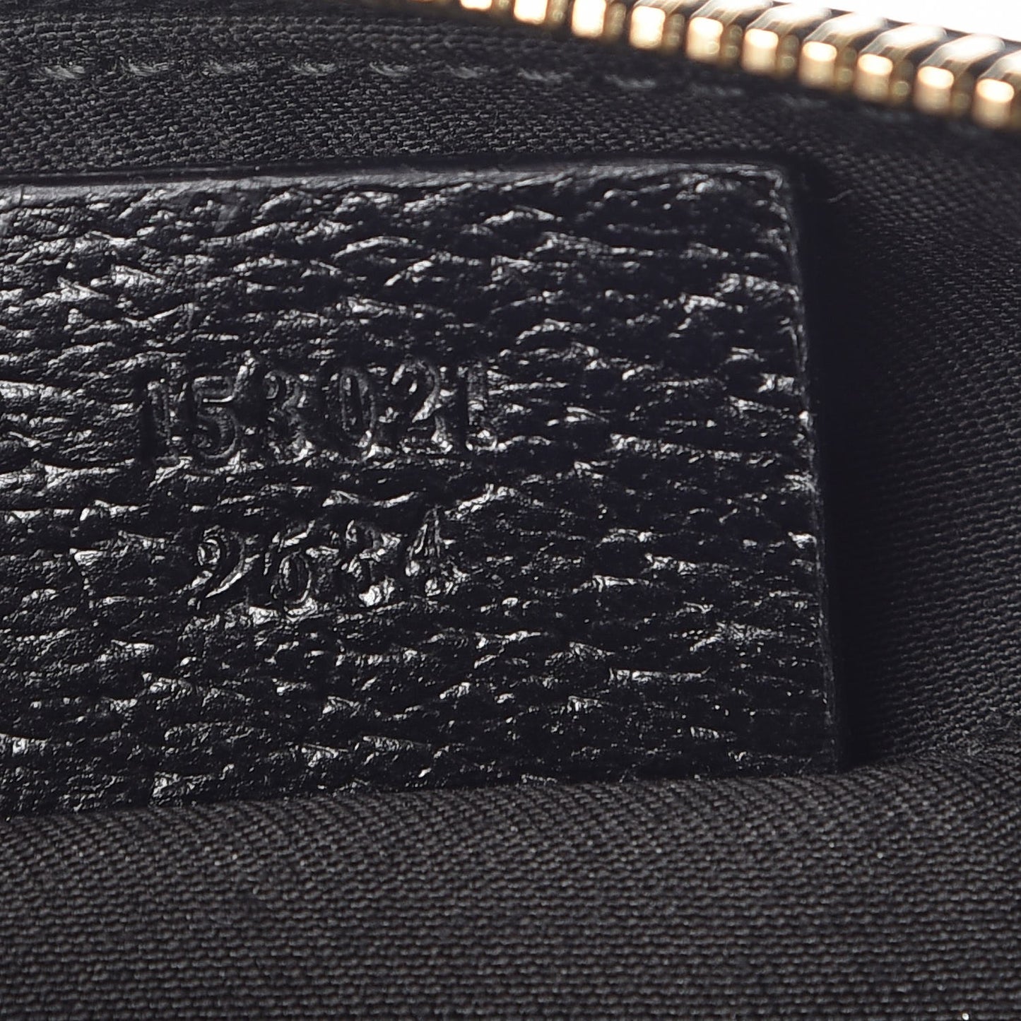 Monogram Bumble Bee Charm Pochette Black