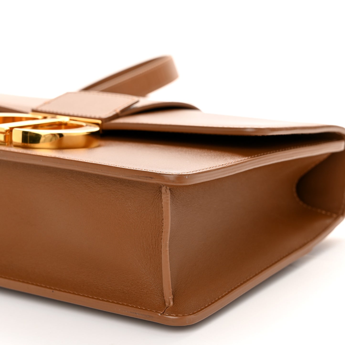 Smooth Calfskin 30 Montaigne Flap Bag Brown
