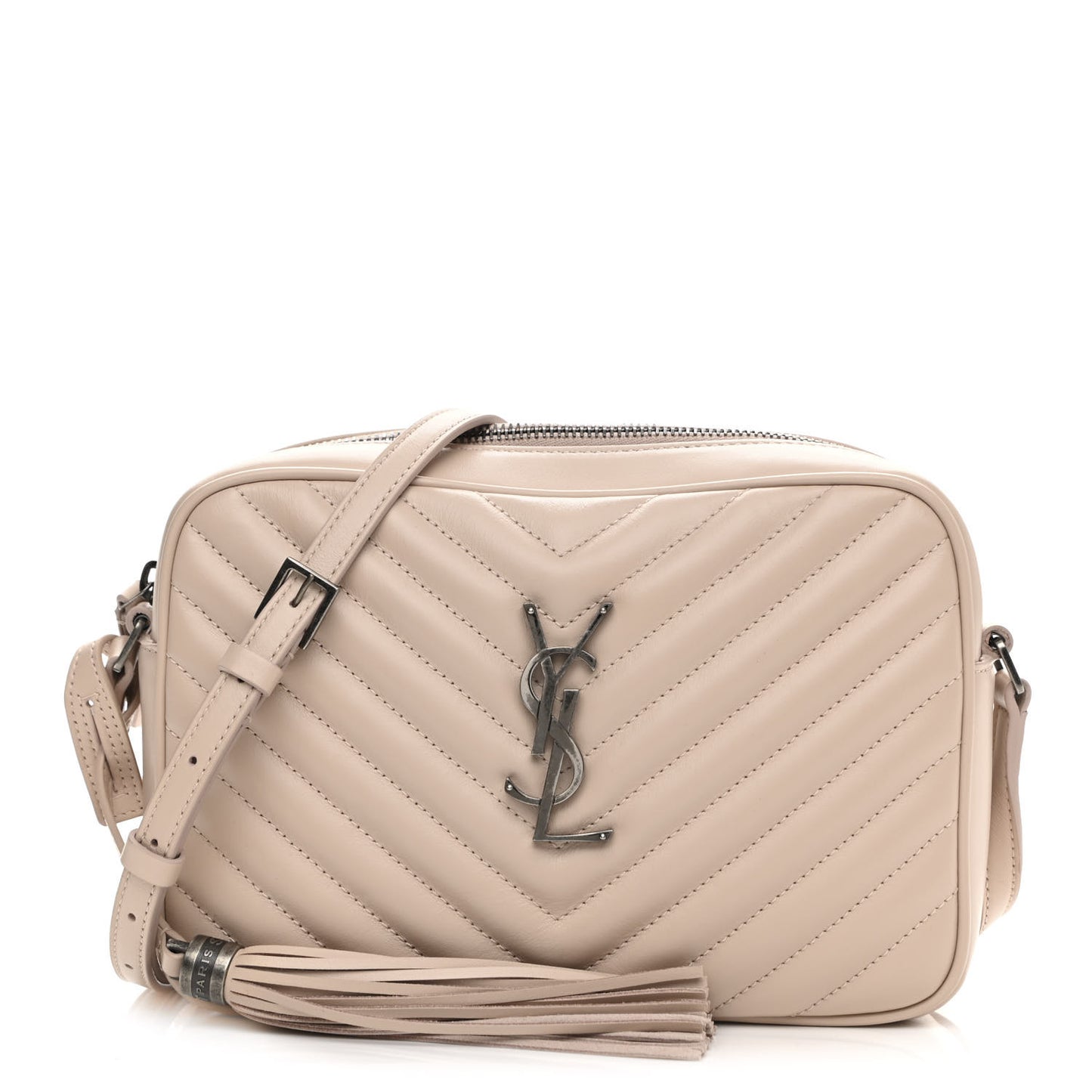 Calfskin Matelasse Monogram Lou Camera Bag Marble Pink