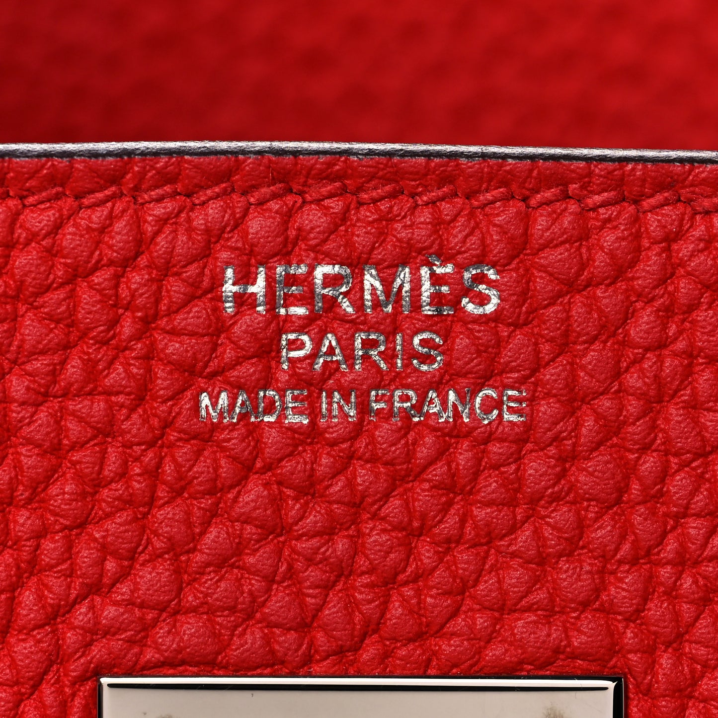 Togo Birkin 30 Rouge Coeur