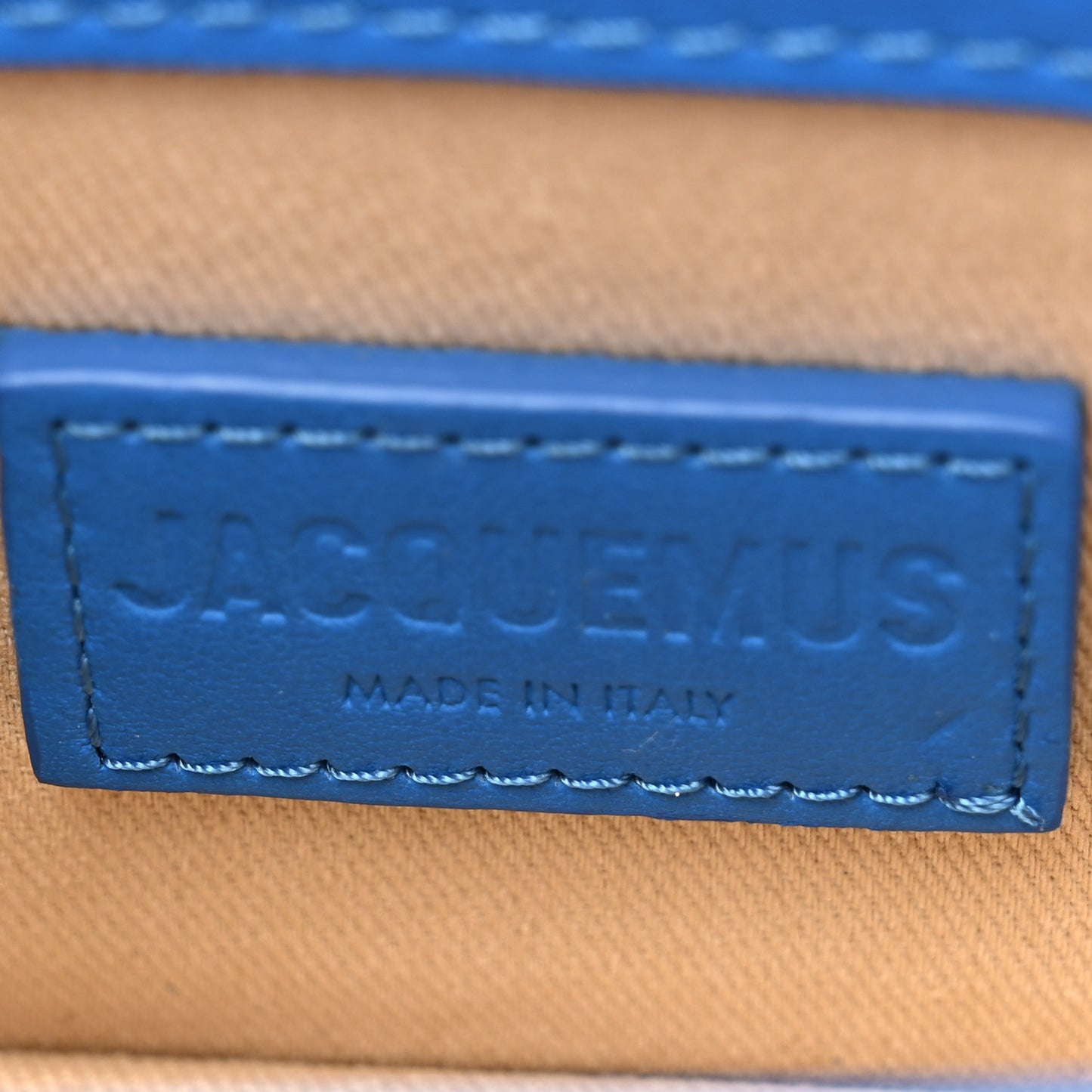 Smooth Calfskin Le Chiquito Blue
