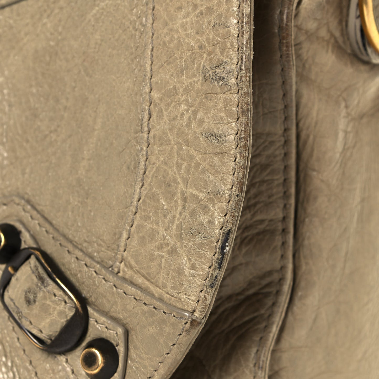 Agneau Classic Hardware Neo Folk Messenger Beige Latte