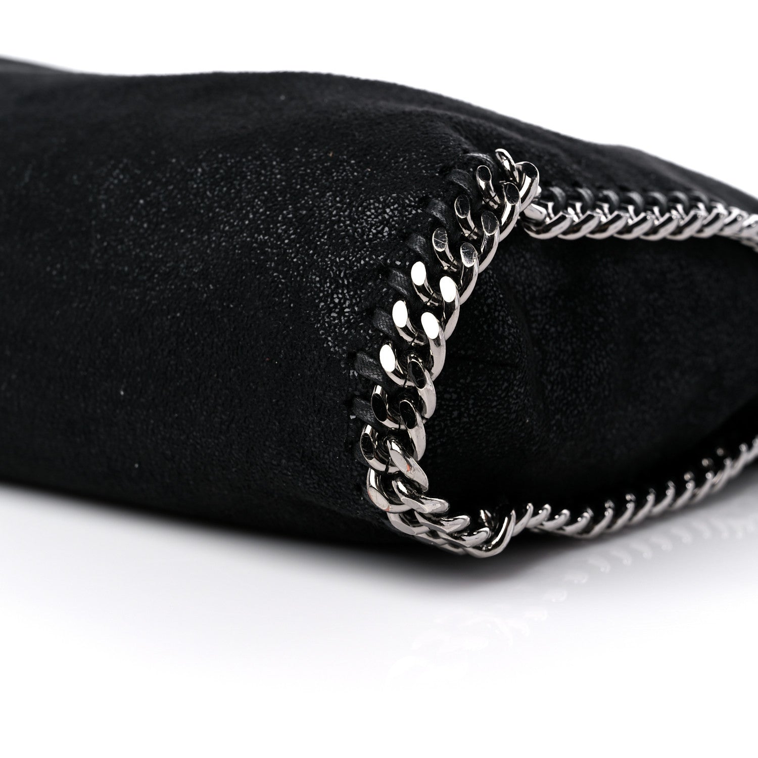 Stella McCartney Shaggy Deer Tote Black 7 of 8