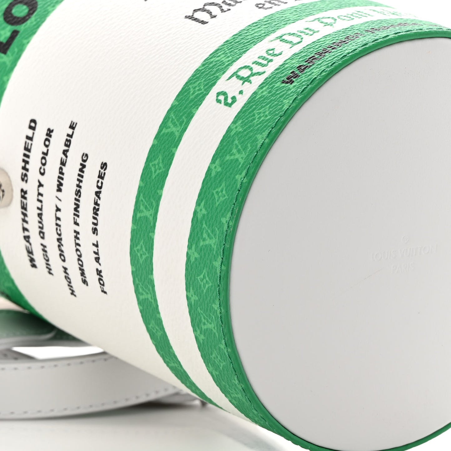 Monogram LV Paint Can Green