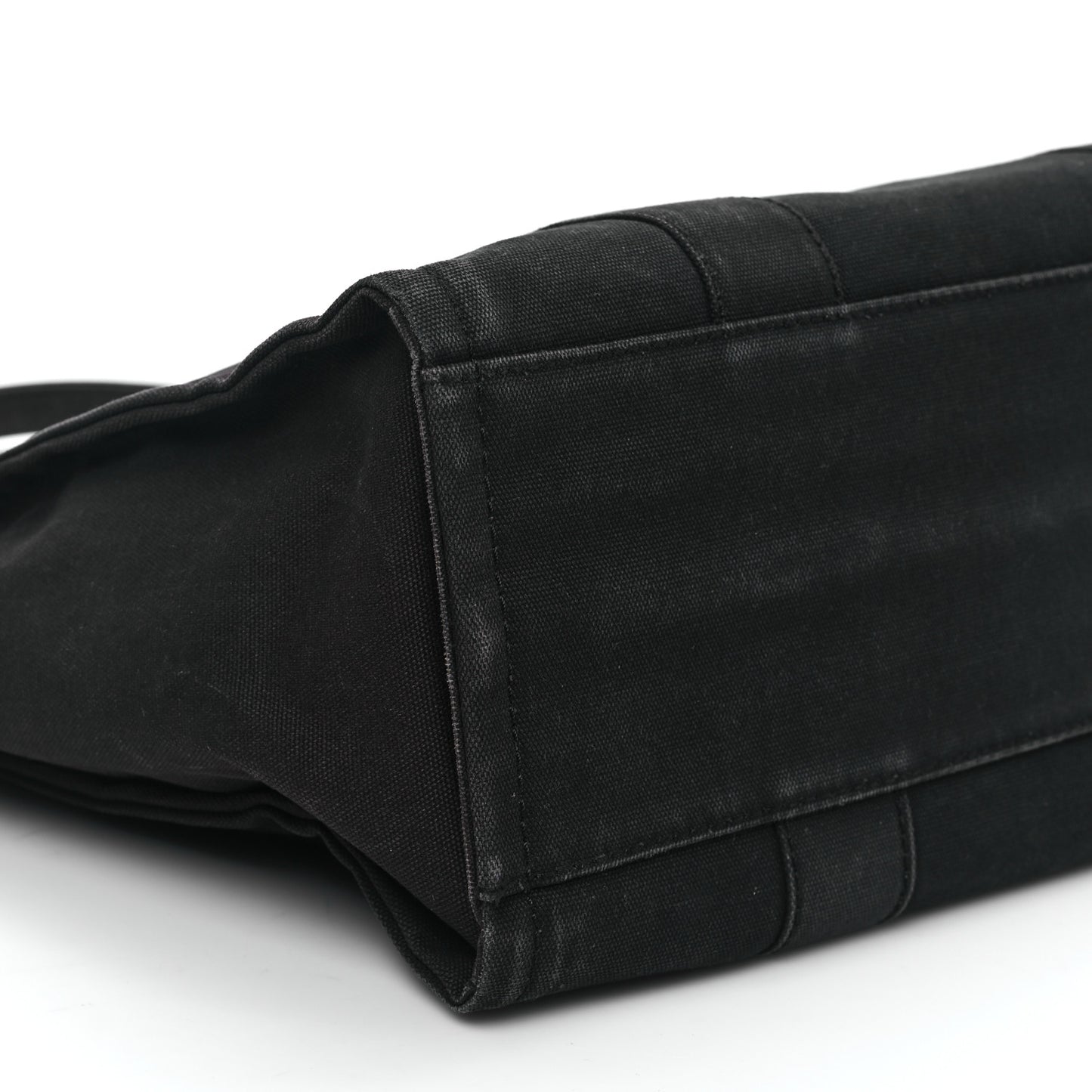 Cotton Canvas Large The Tote Bag Black