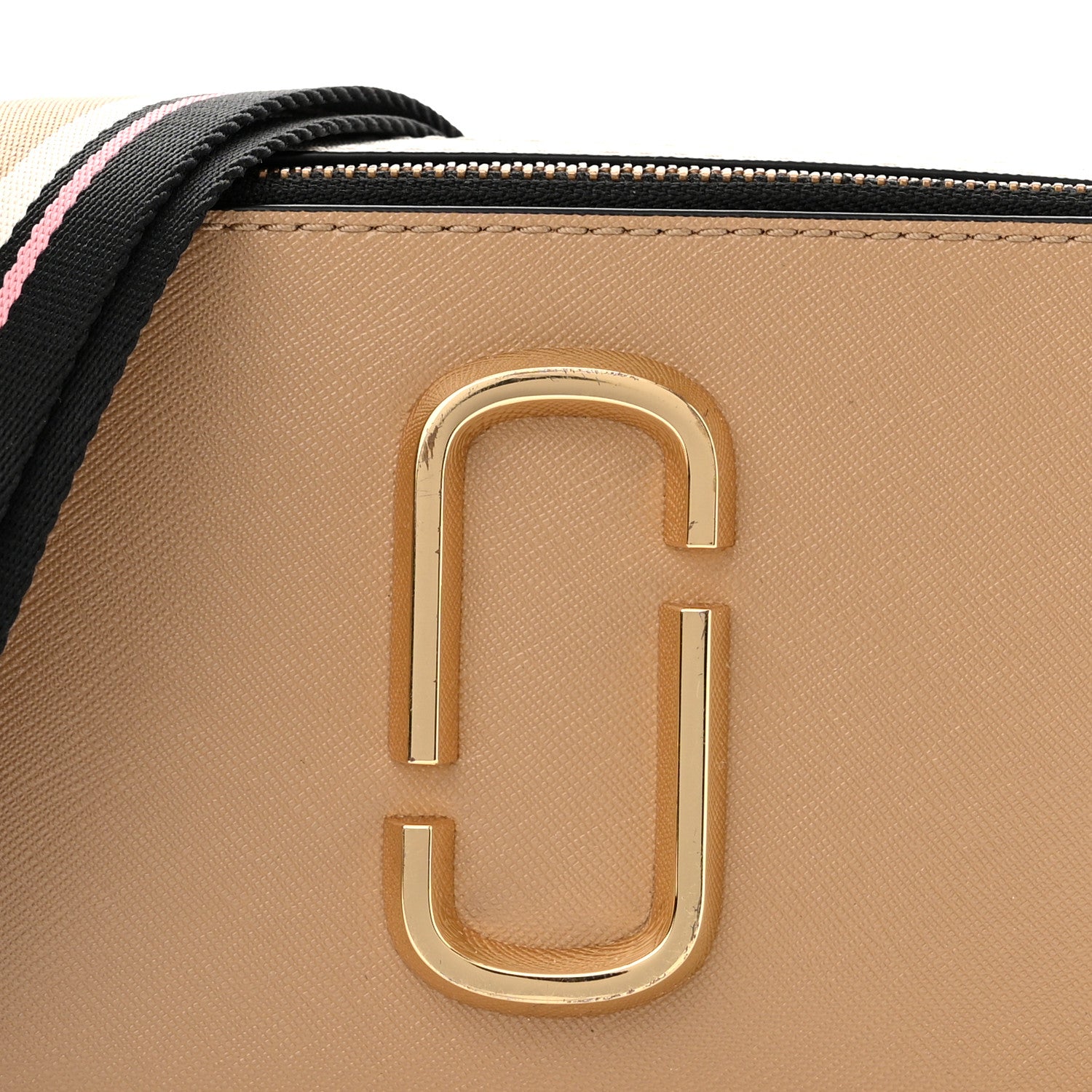 Marc Jacobs Saffiano Small Snapshot Camera Bag Beige Multicolor 8 of 10