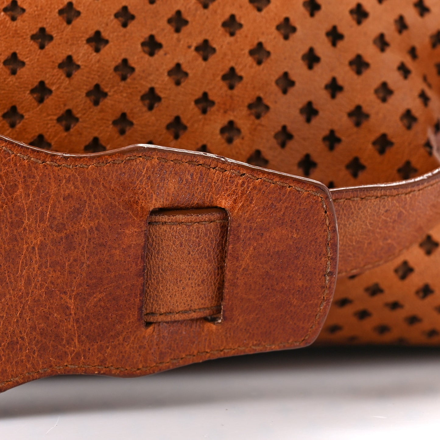 Agneau Laser Cut Cross Classic Gold Hardware City