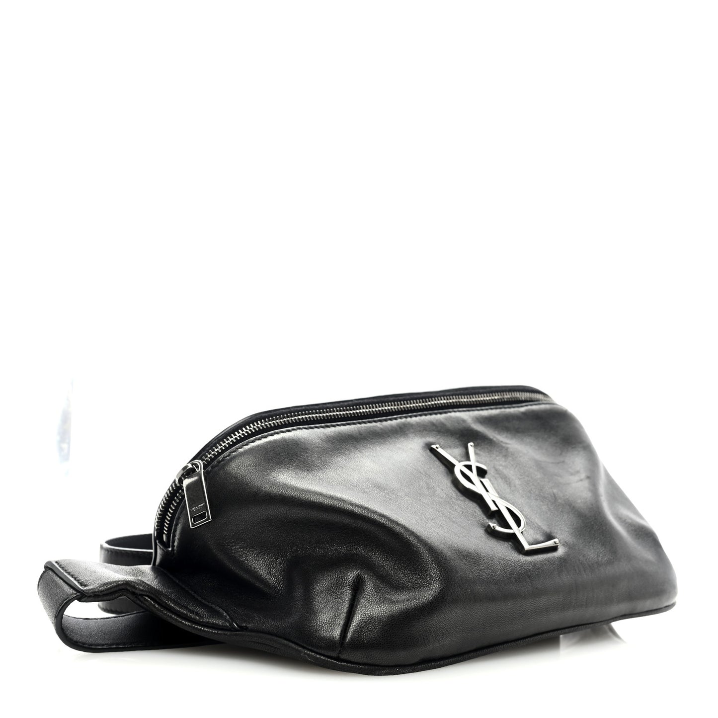 Calfskin Monogram Belt Bag Black