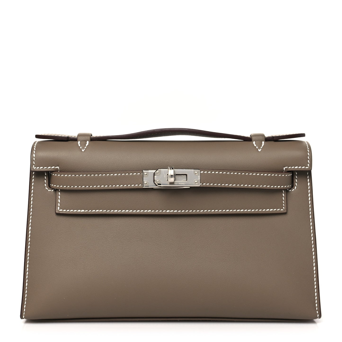 Swift Kelly Pochette Clutch Etoupe