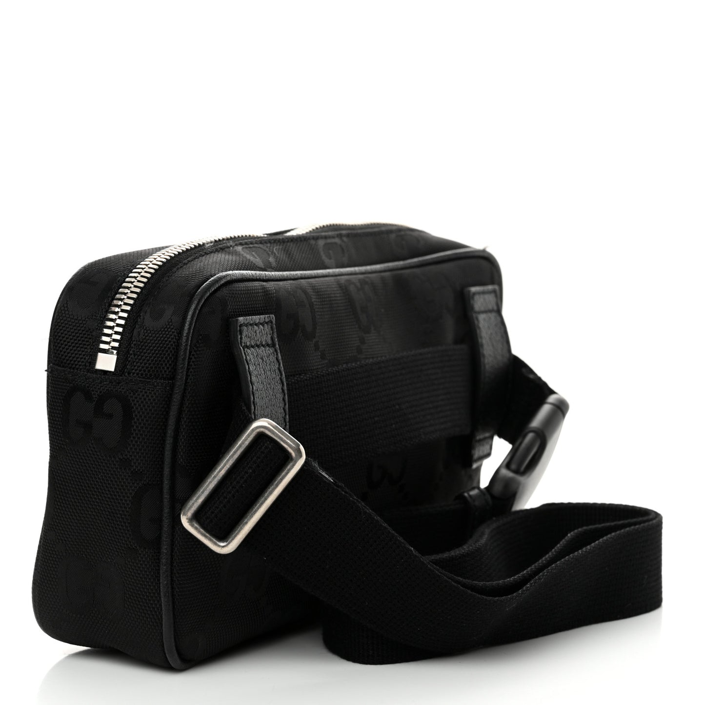 Econyl Nylon Monogram Off The Grid Belt Bag Black