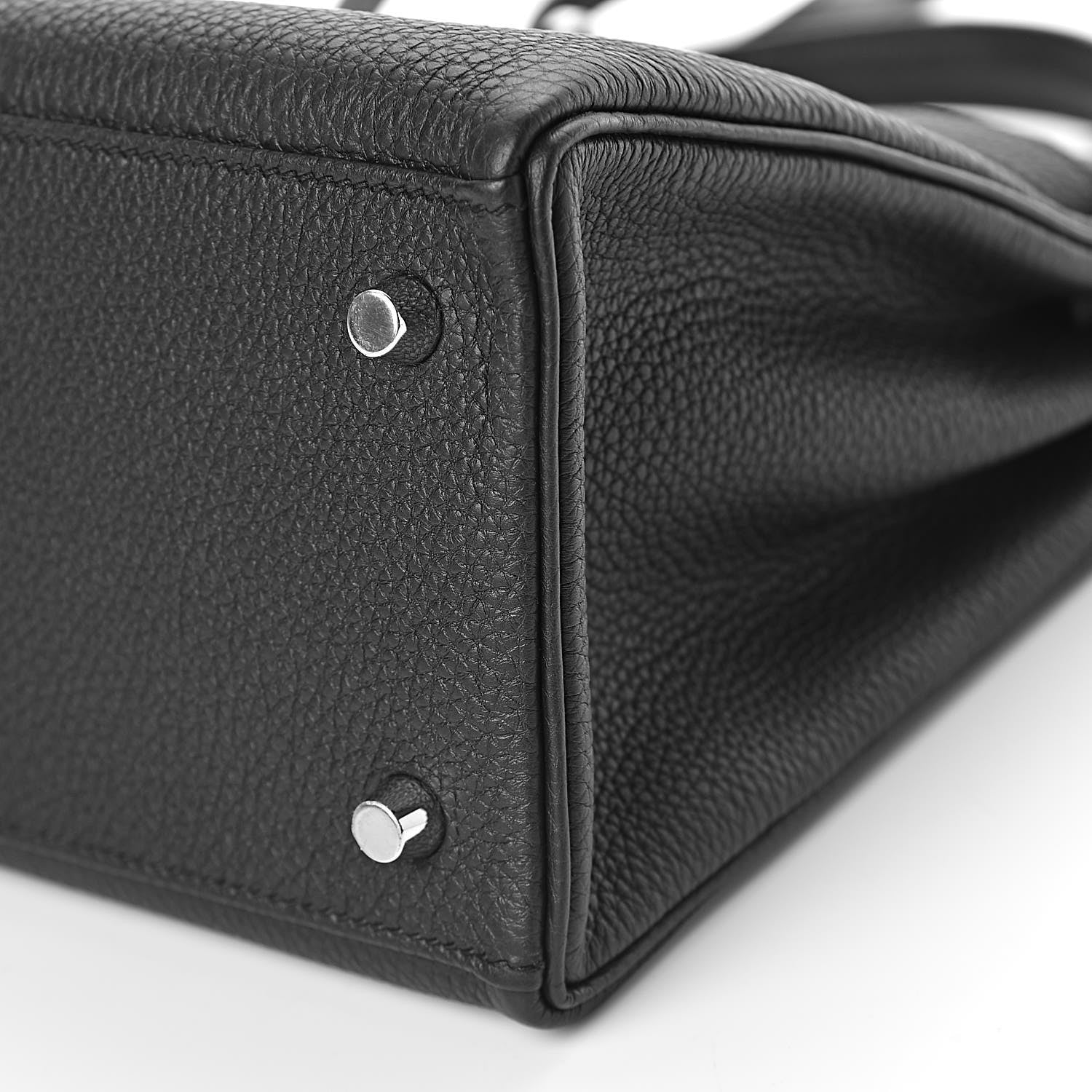 Hermes Togo Kelly Retourne 28 Black 10 of 12