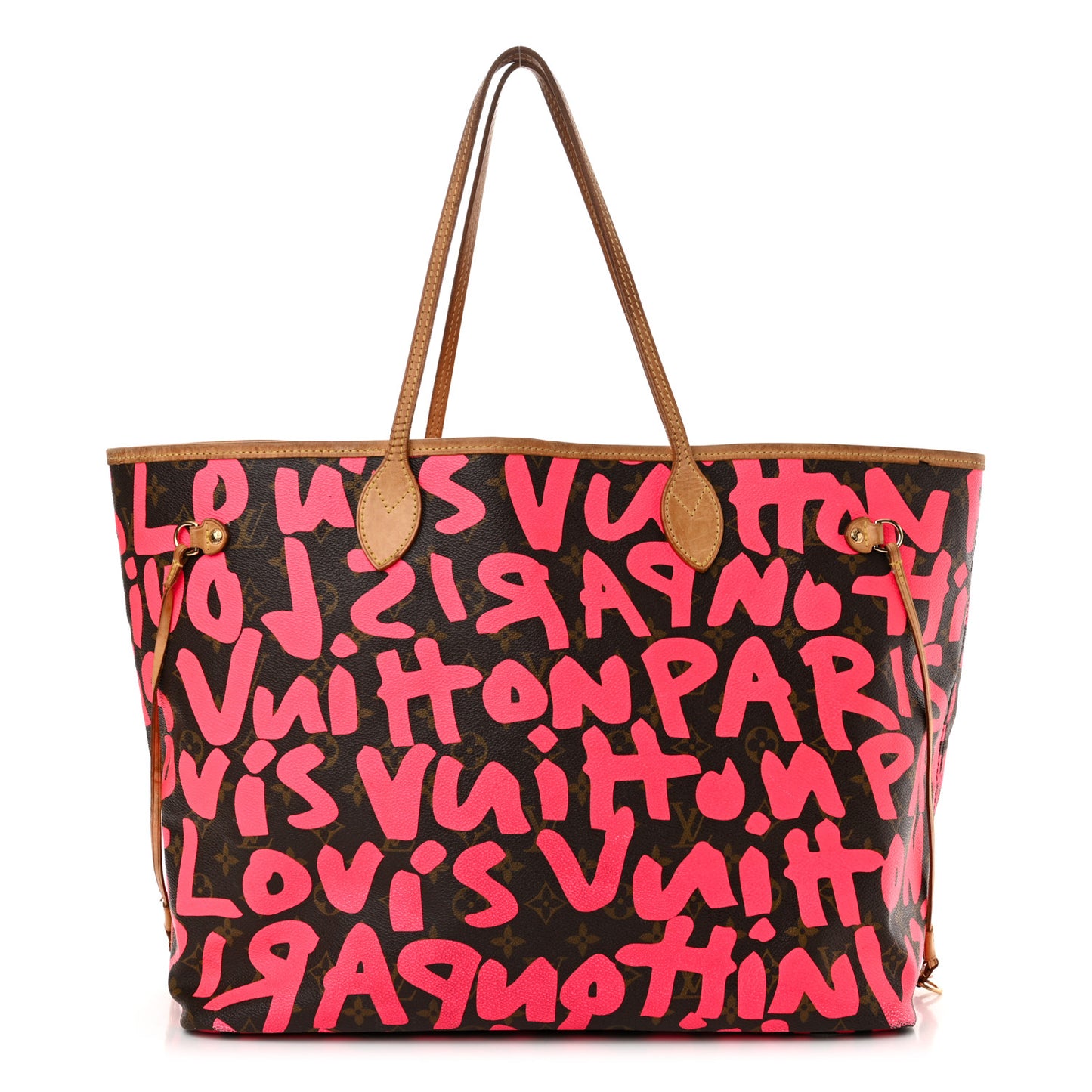 Monogram Graffiti Neverfull GM Fuchsia