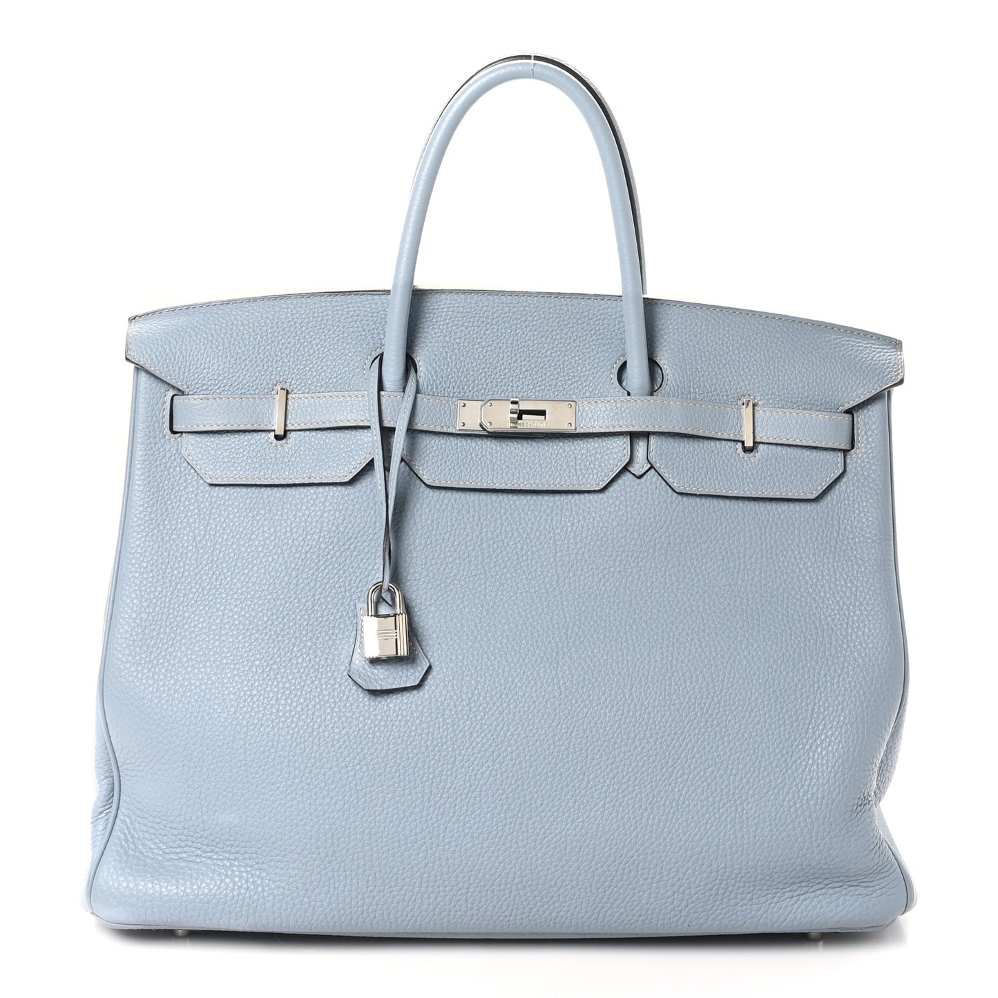 Togo Birkin 40 Bleu Lin