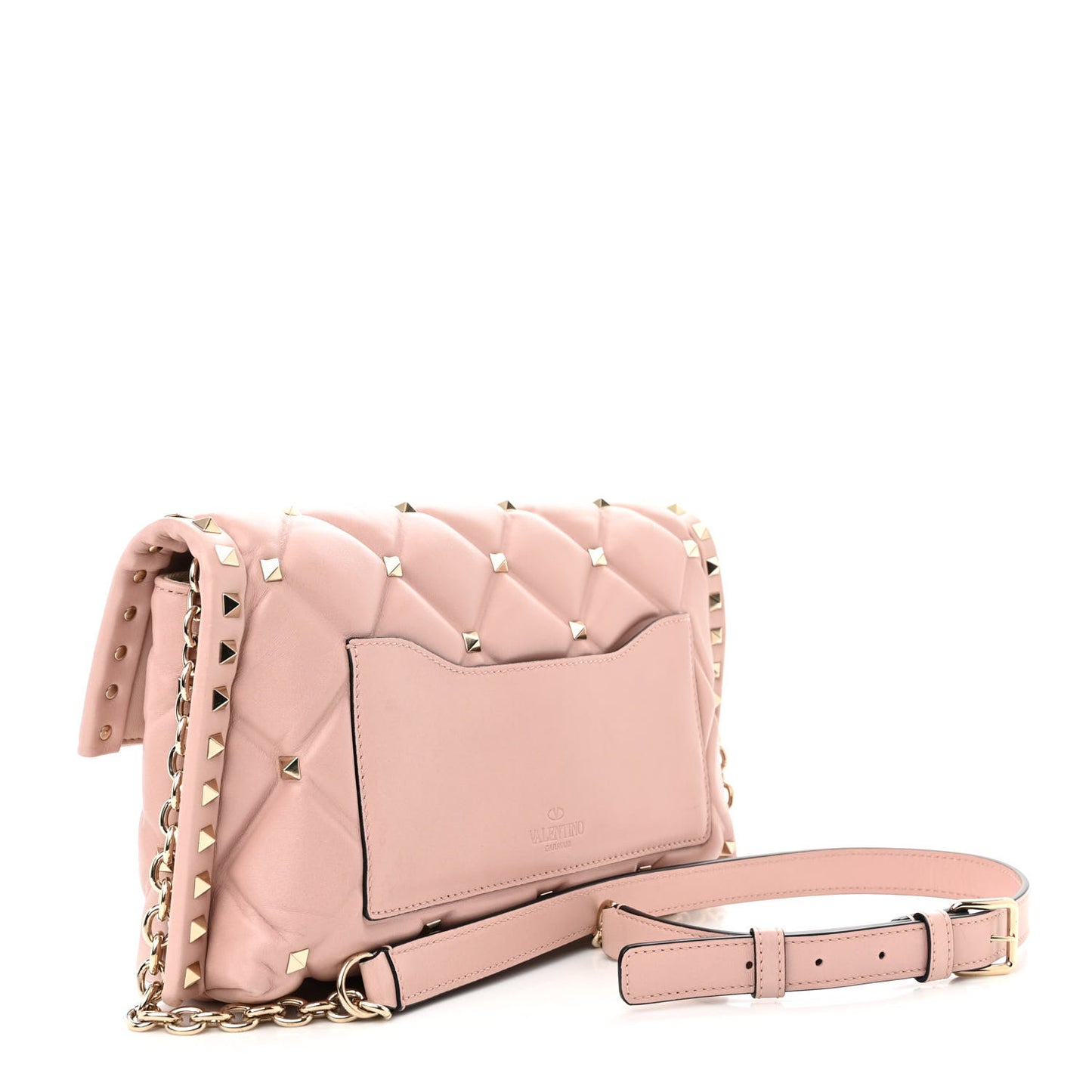 Nappa Candystud Crossbody Poudre