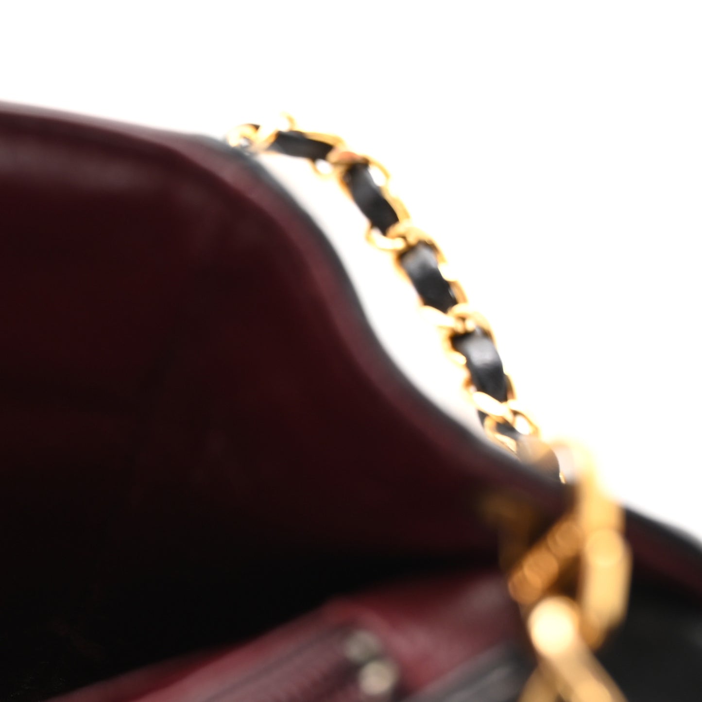 Lambskin Quilted Small Single Flap Black