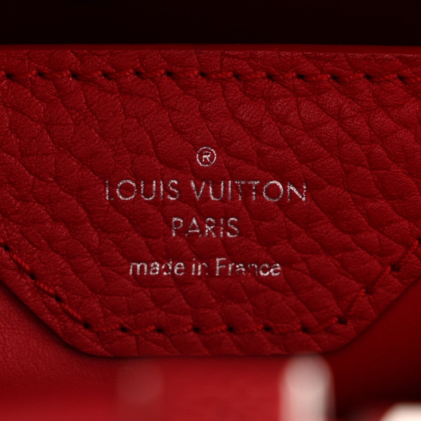 Taurillon Capucines BB Rubis