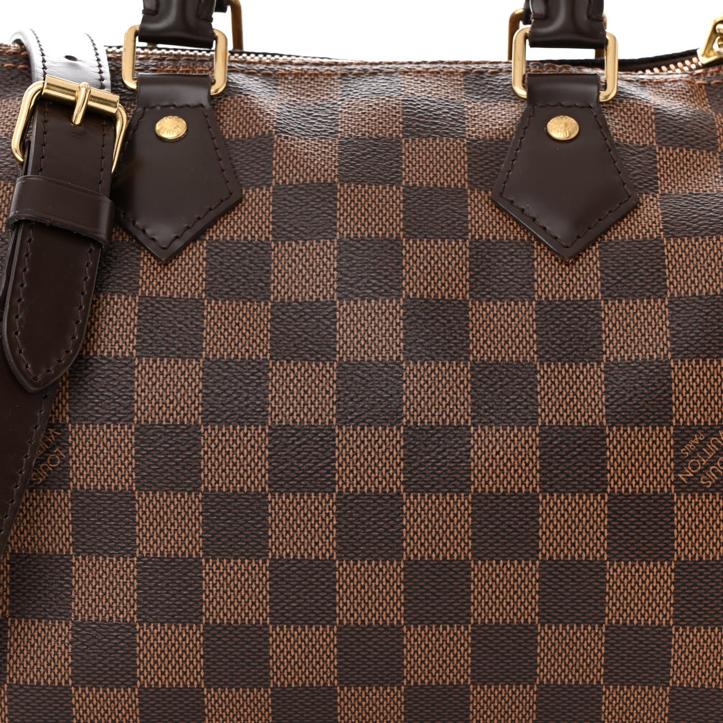 Damier Ebene Speedy Bandouliere 25