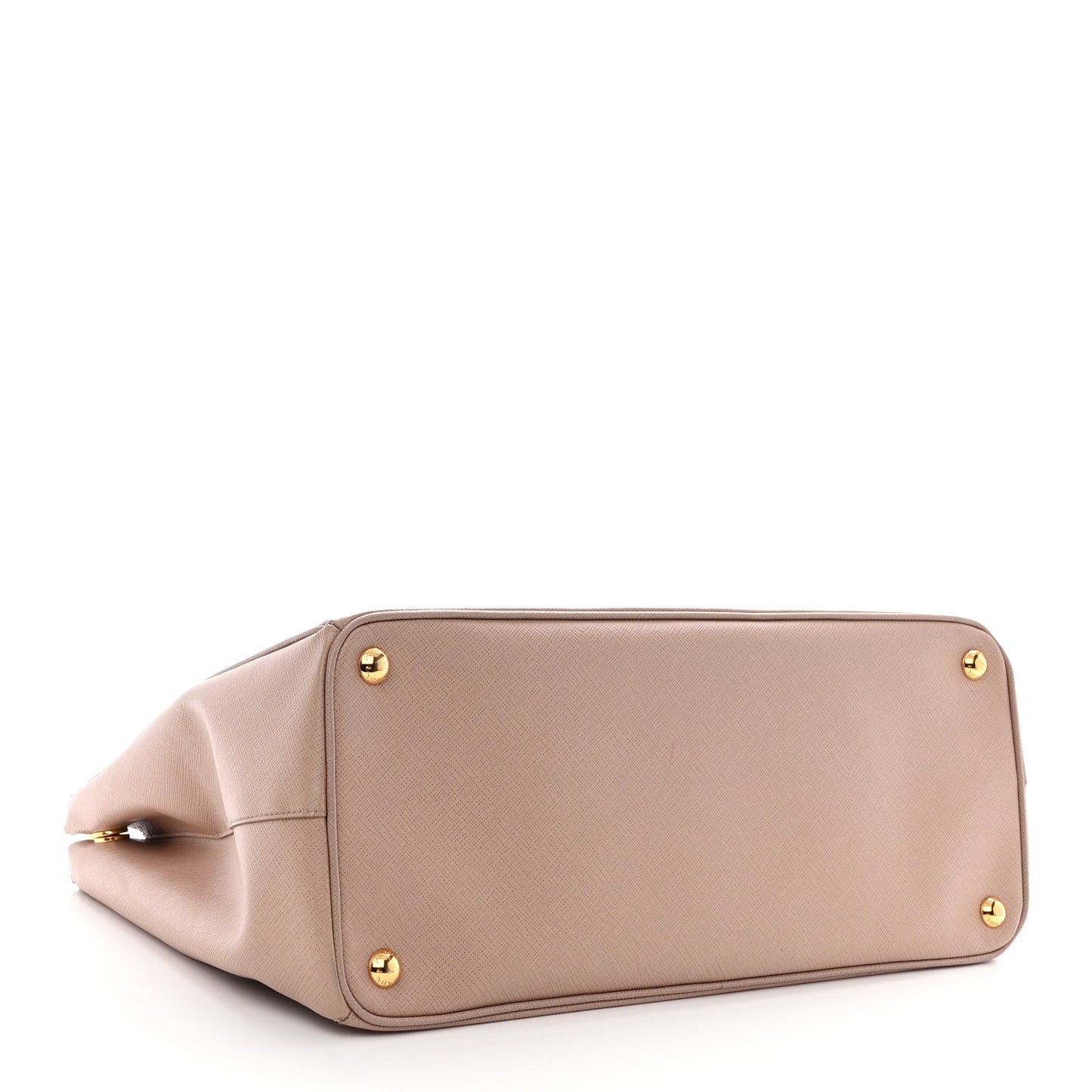 Saffiano Lux Large Galleria Double Zip Tote Cammeo