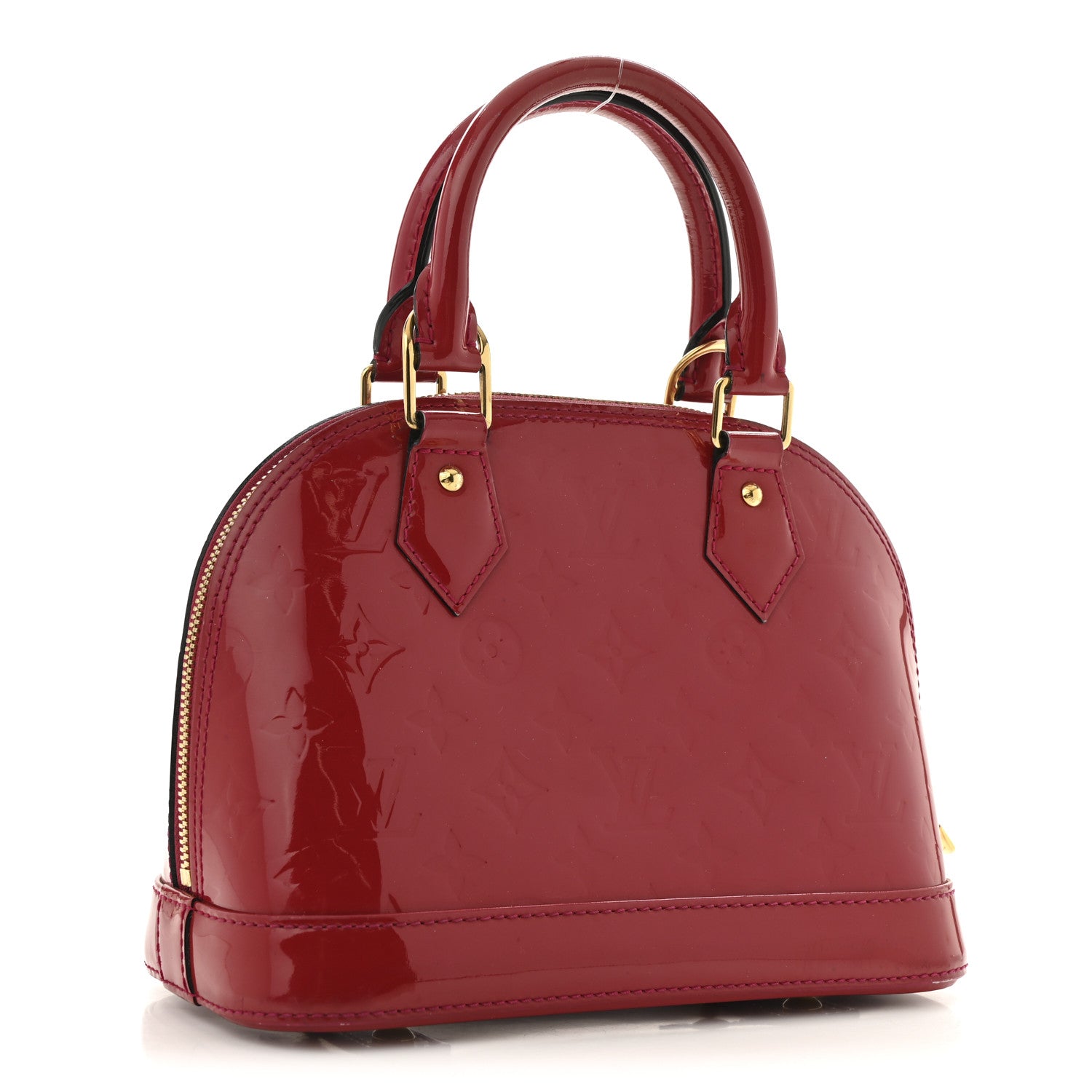 Louis Vuitton Vernis Alma BB Rose Indien 3 of 13