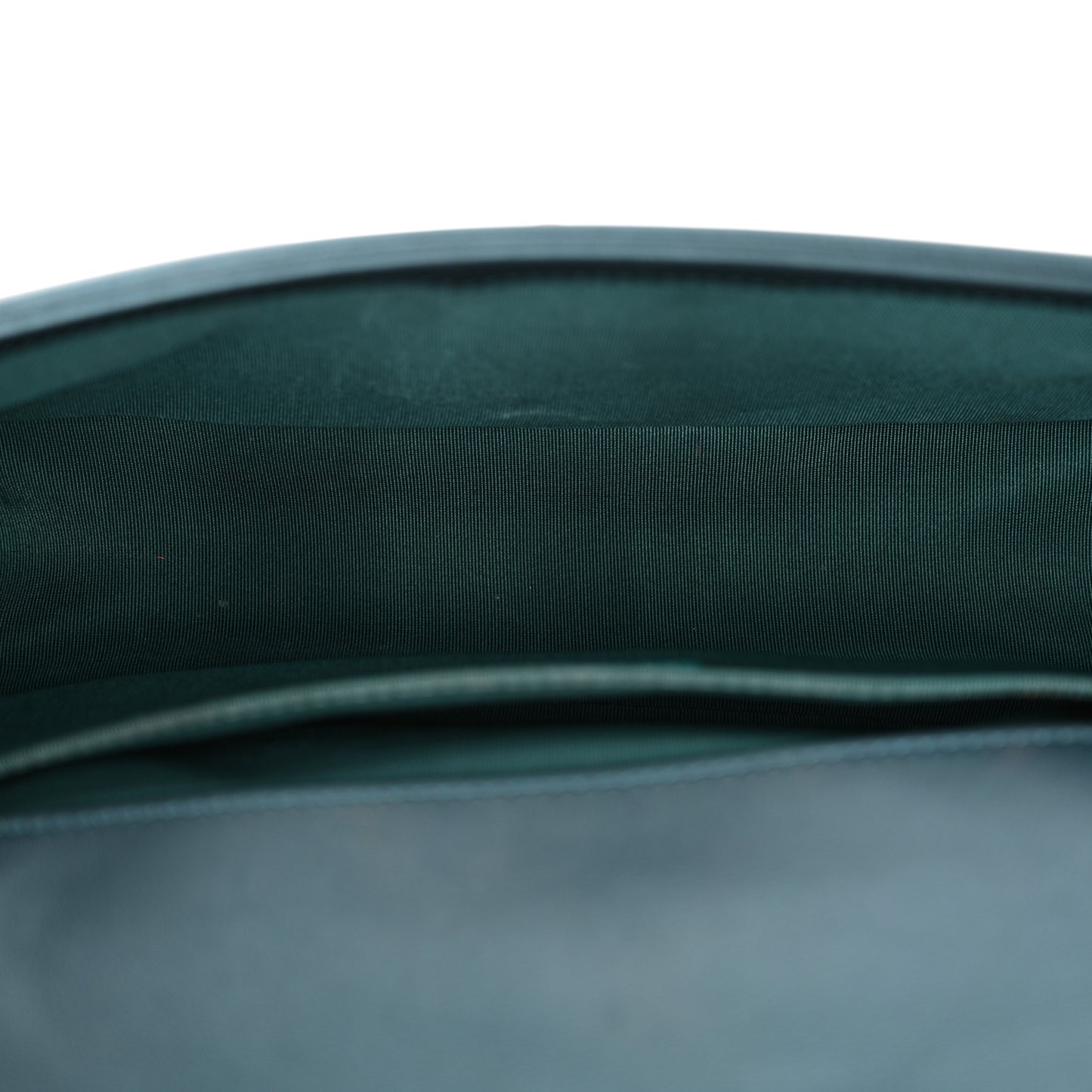Metallic Calfskin Quilted Medium Boy Flap Blue