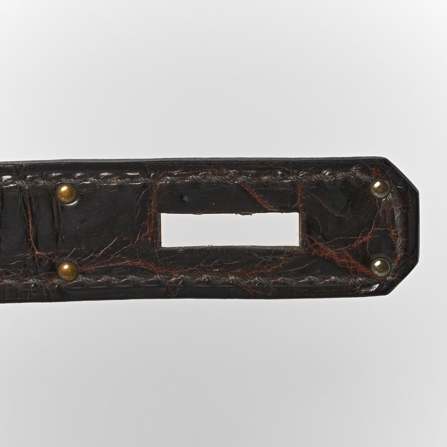 Shiny Niloticus Crocodile Kelly Sellier 28 Macassar