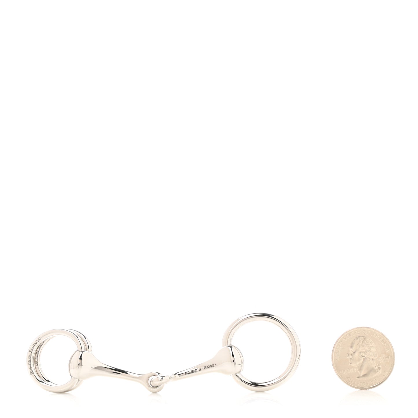 Palladium Mors Scarf Ring
