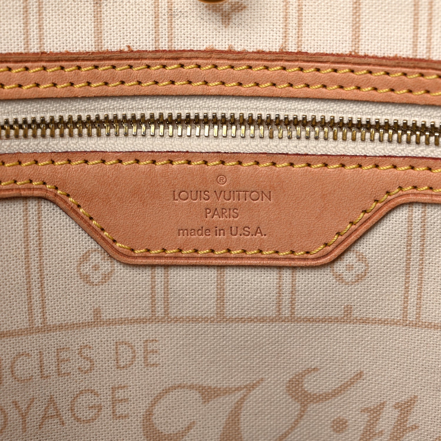 Louis Vuitton Damier Azur Neverfull GM 6 of 27