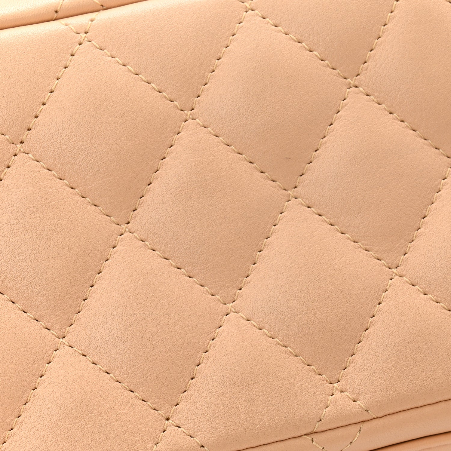 Chanel Calfskin Quilted Small Cambon Bowler Beige 11 of 12
