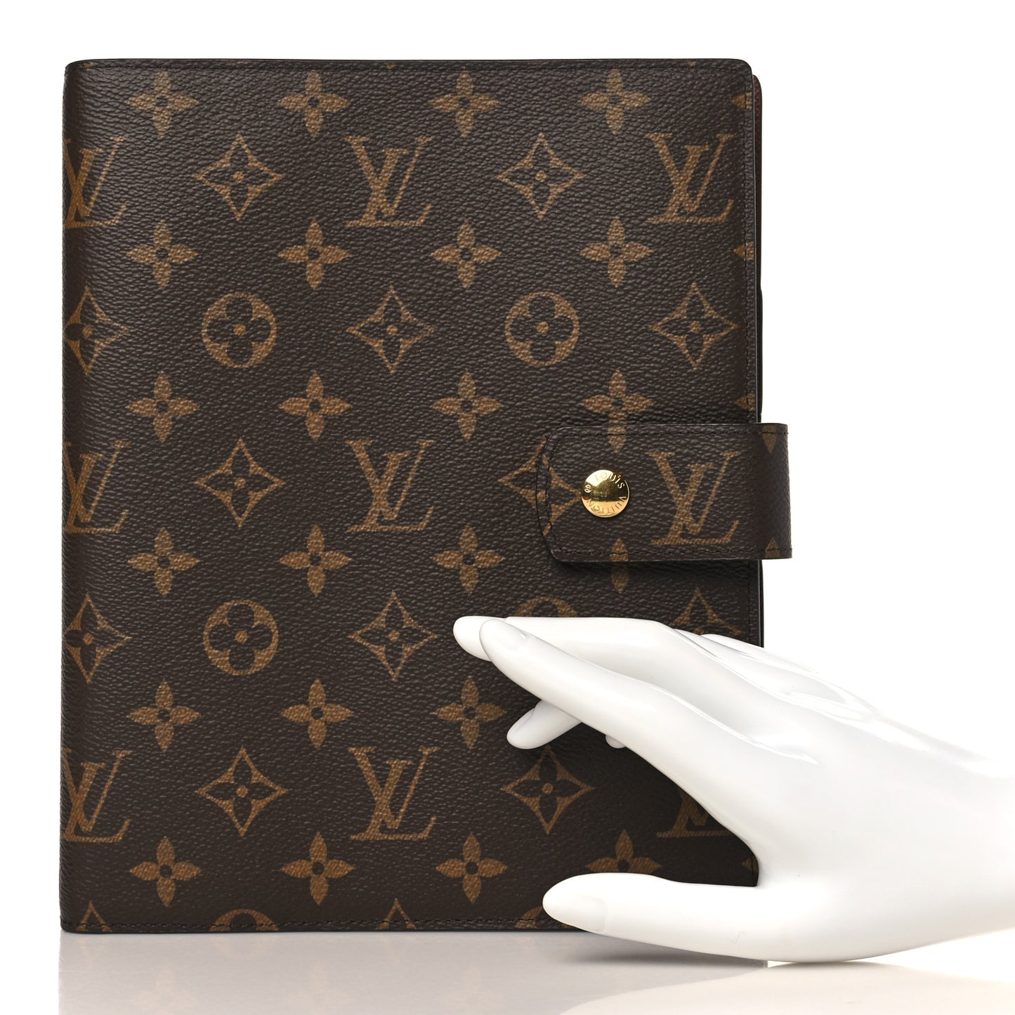 Monogram Large Ring Agenda Cover