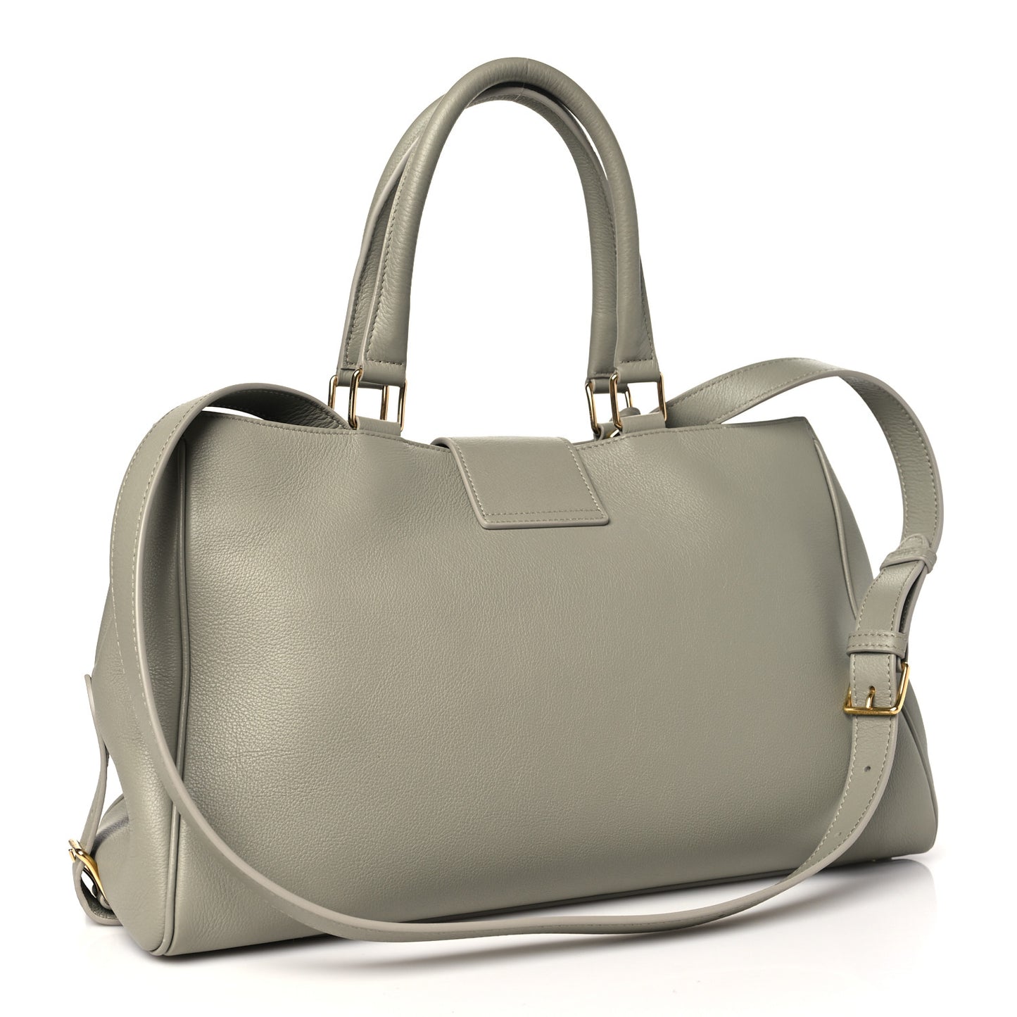 Supple Calfskin Medium Appoline Green Clay
