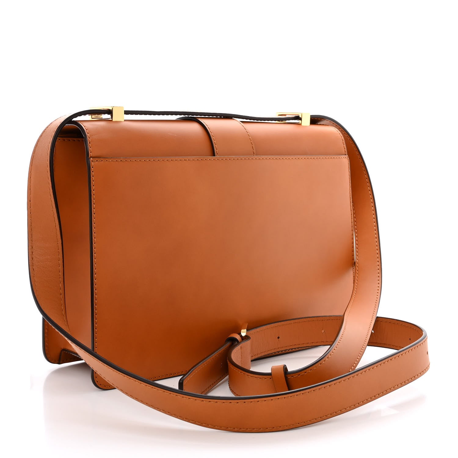 MCM Visetos Medium Tracy Shoulder Bag Cognac 3 of 10