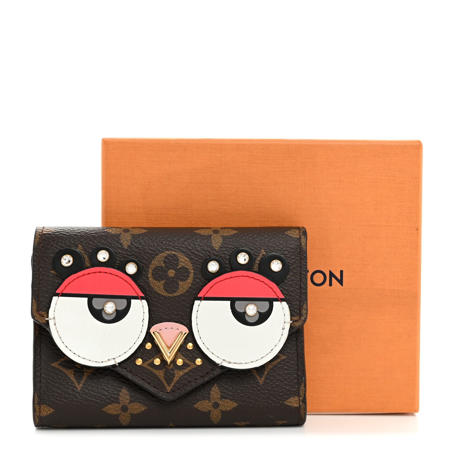Monogram Valentines Bird Victorine Wallet