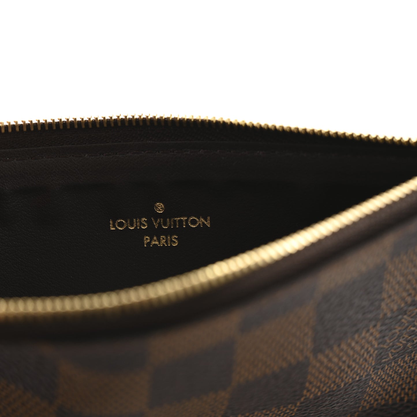 Damier Ebene Josephine Wallet Zippered Insert