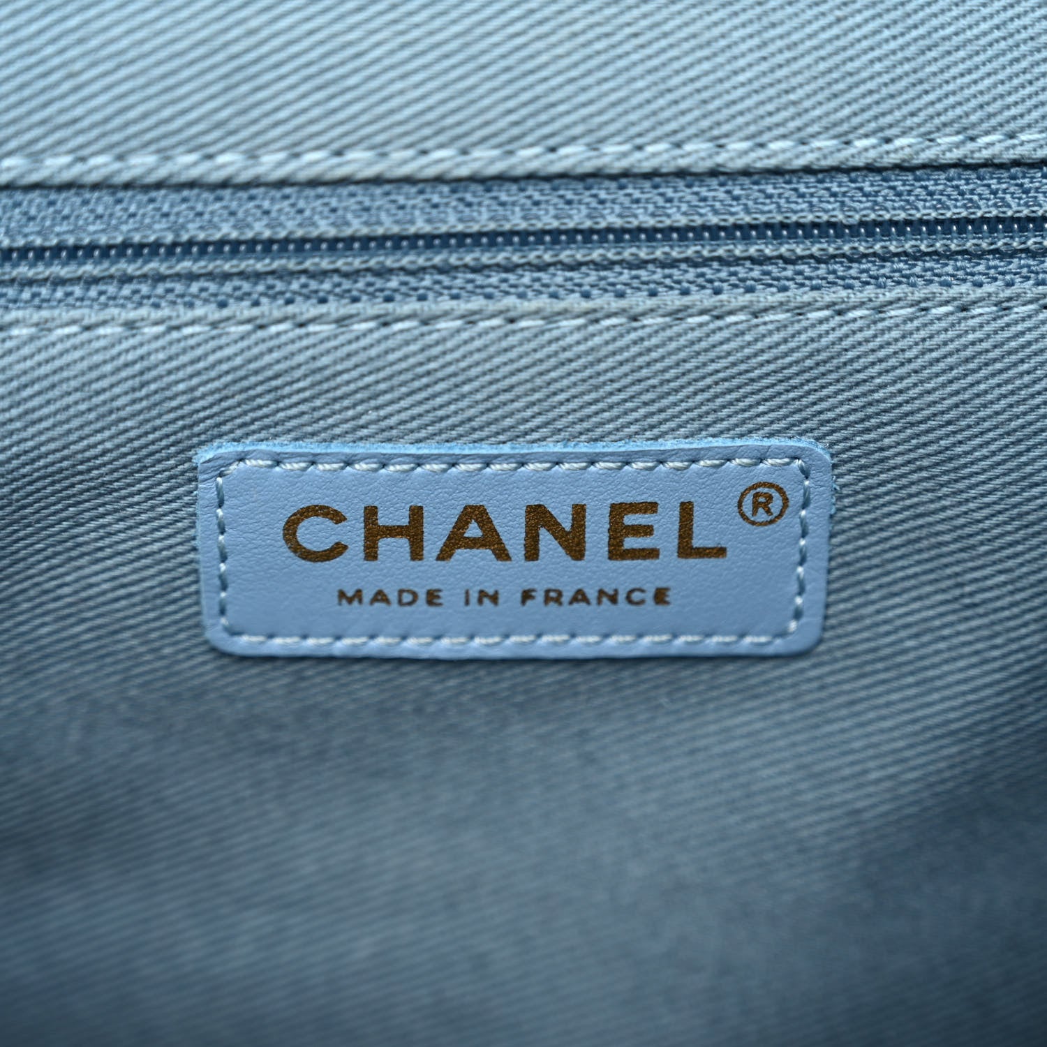 Chanel Caviar Quilted Business Affinity Backpack Blue 6 of 10