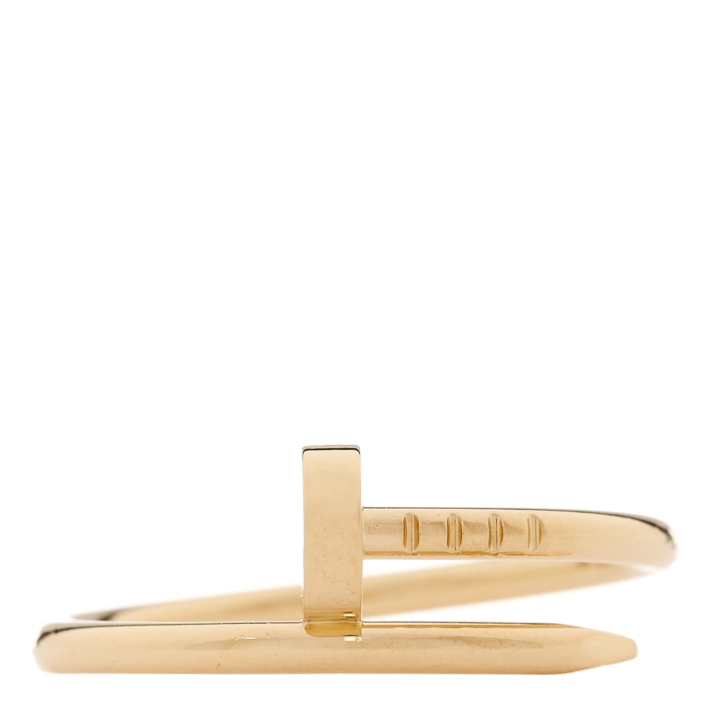 18K Yellow Gold Small Juste Un Clou Ring 58 8.25